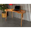 Sage Kidney Desk With Wood Legs