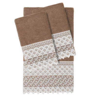 Aiden 3 Piece Turkish Cotton Towel Set