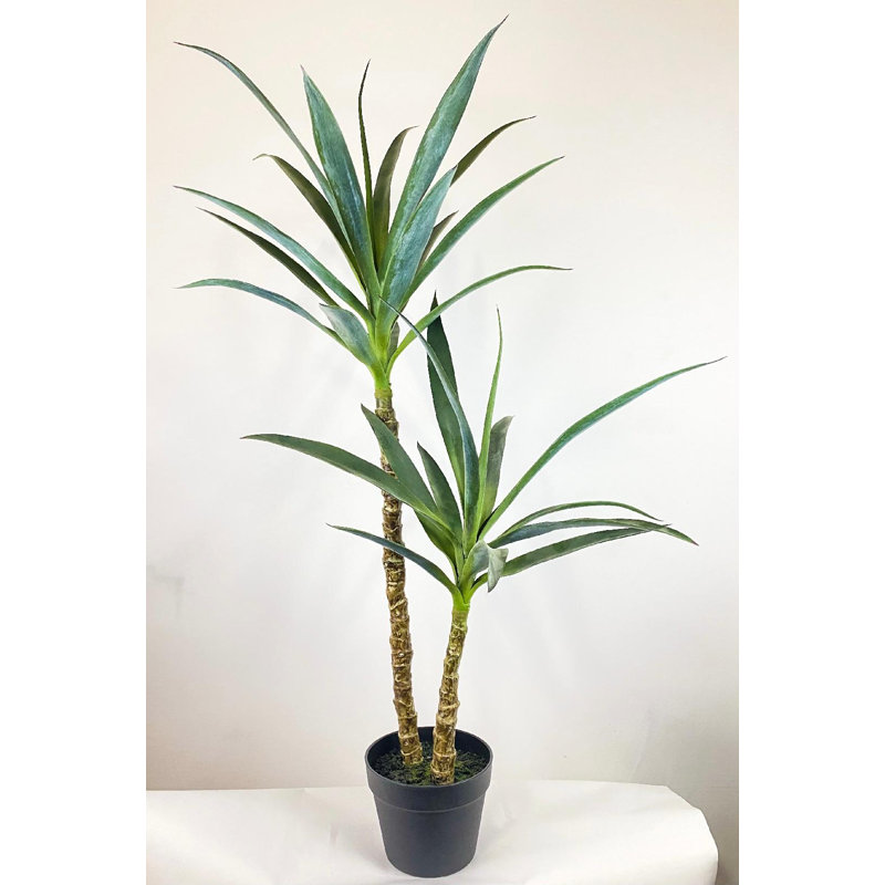 Yucca double tête Real Touch 44 po