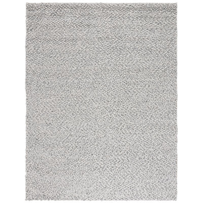 Aaliyah Light Grey Hand-Woven Rug