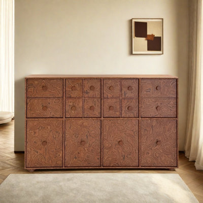 Retro Style Multi Drawer Sideboard