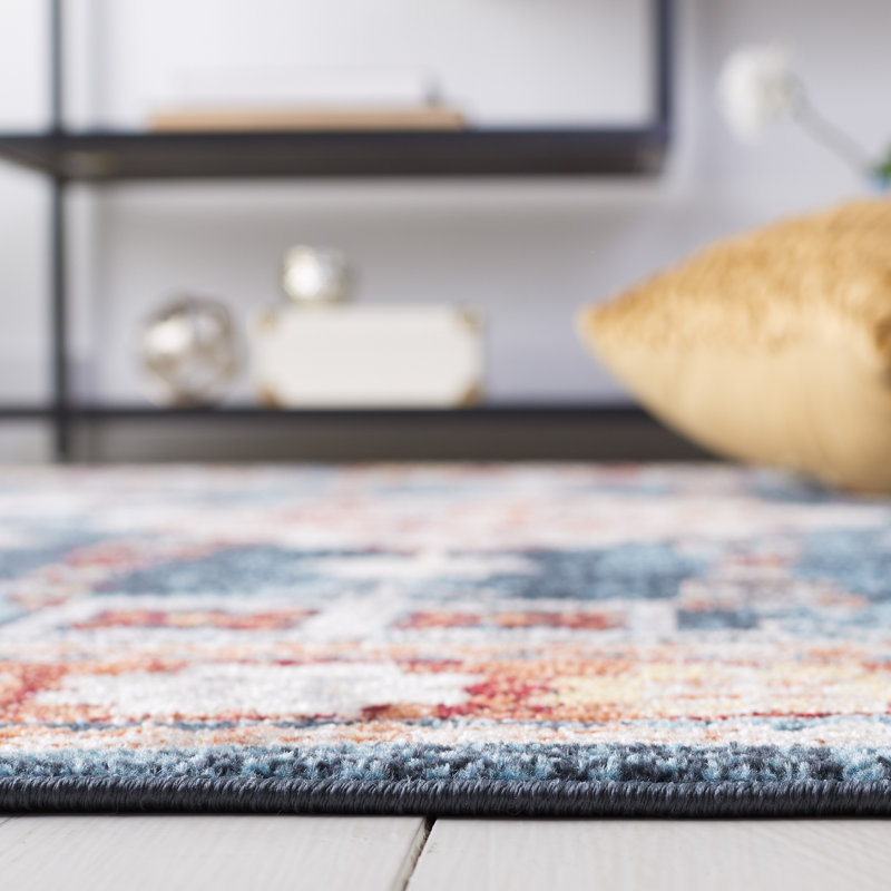 Bayside Performance Machine Washable Oriental Rug, Rectangle 5'3" x 7'6"