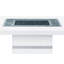 TABLE DE BAR ARIYA BLANC
