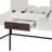 Verster Natural & Black Finish Writing Desk W/USB-962732666