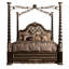 Sovereign Upholstered King Canopy Bed