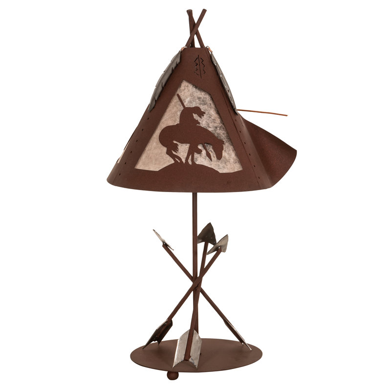 Rustic Lodge Table Lamp