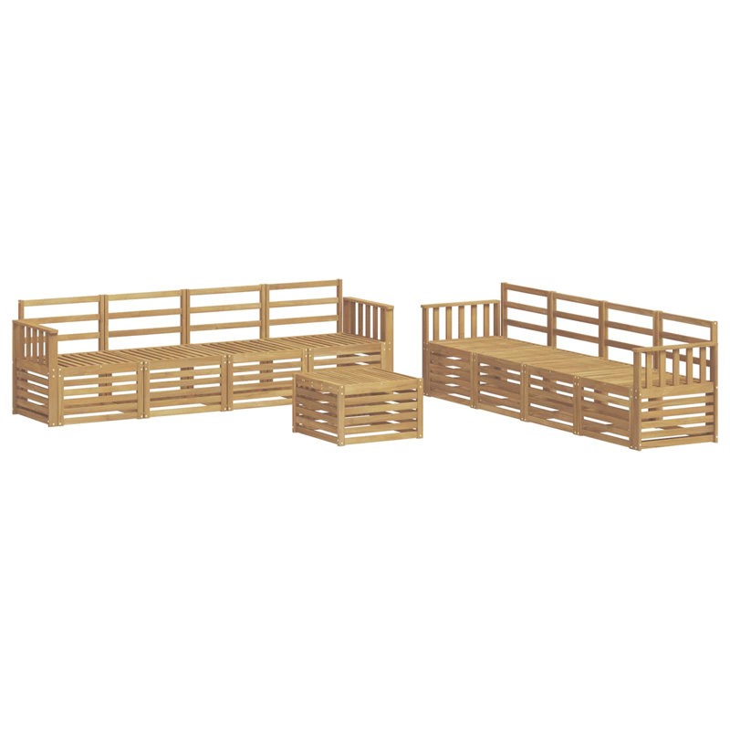  Outdoor Sofa Set 9 pcs