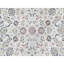 Tapis noué à la main 8 pi 7 po x 12 pi 0 po, blanc et laine, motif Nain, 250 KPSI