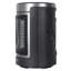 1500W Tubular Oscillating LED PTC Fan Heater Black