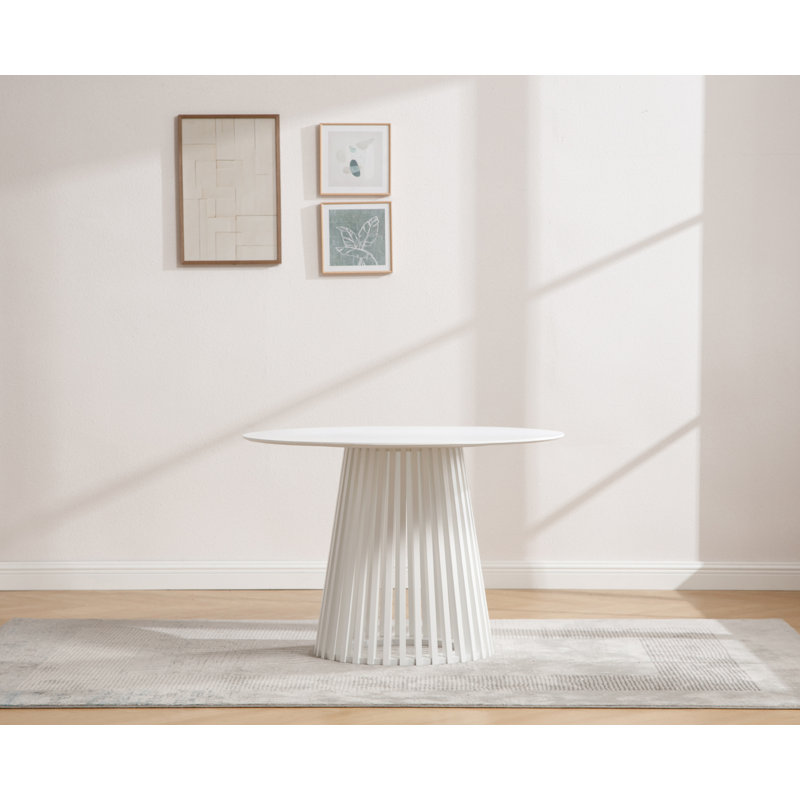 Table de salle à manger K,25 po, Blanc