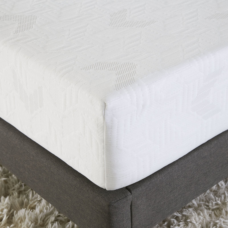 Matelas Comfort Tech de 8 po avec mousse viscoélastique et isotonique, Lit simple