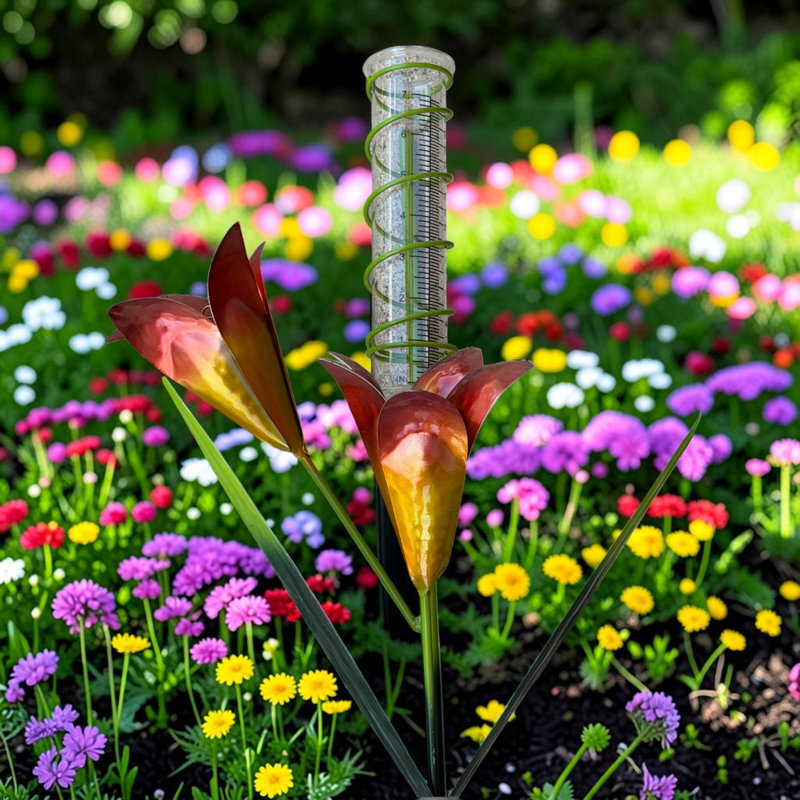 Tiger Lilly Rain Gauge