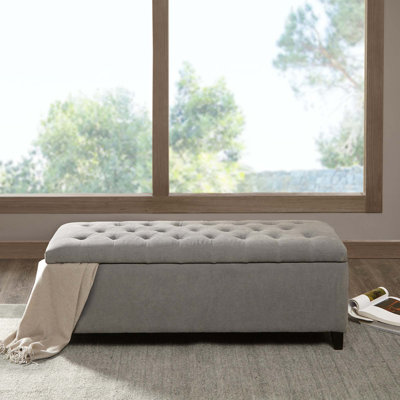 Banc de rangement rembourré Hannjo