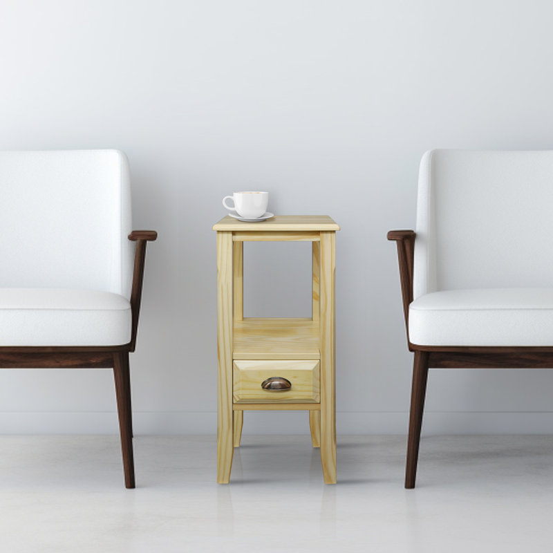 Table de bout Casual Home, Bois naturel