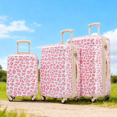 Lightweight 3 Pcs Hardshell Luggage Set 20 24 28 Inch Spinner Suitcase with TSA Lock