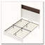 Structure de lit double capitonnée en velours avec port USB et veilleuse-1492639896
