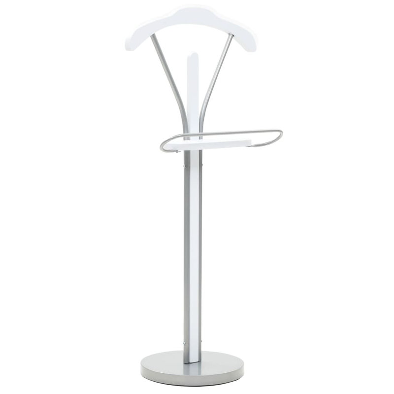Valet vidaXL, Blanc