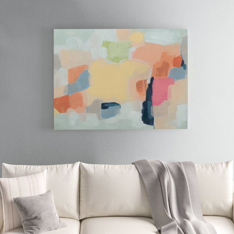 Cartographe - reproduction sur toile, H 12 po x l 8 po x P 1 po, Toile tendue, Sans cadre