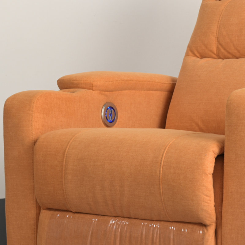 Fauteuil inclinable électrique pivotant de 31,5 po de large avec masseur Archle