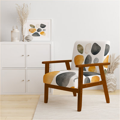 Chaise rembourrée Spiritual Stone - Chaise d'appoint en forme de pierre