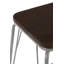 Laughlin Counter Stool with Metal Frame-32967799