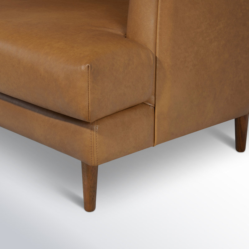 Miller Genuine Leather 2 - Piece Sectional