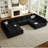 Wylodene Velvet Sectional Reversible-1488873300