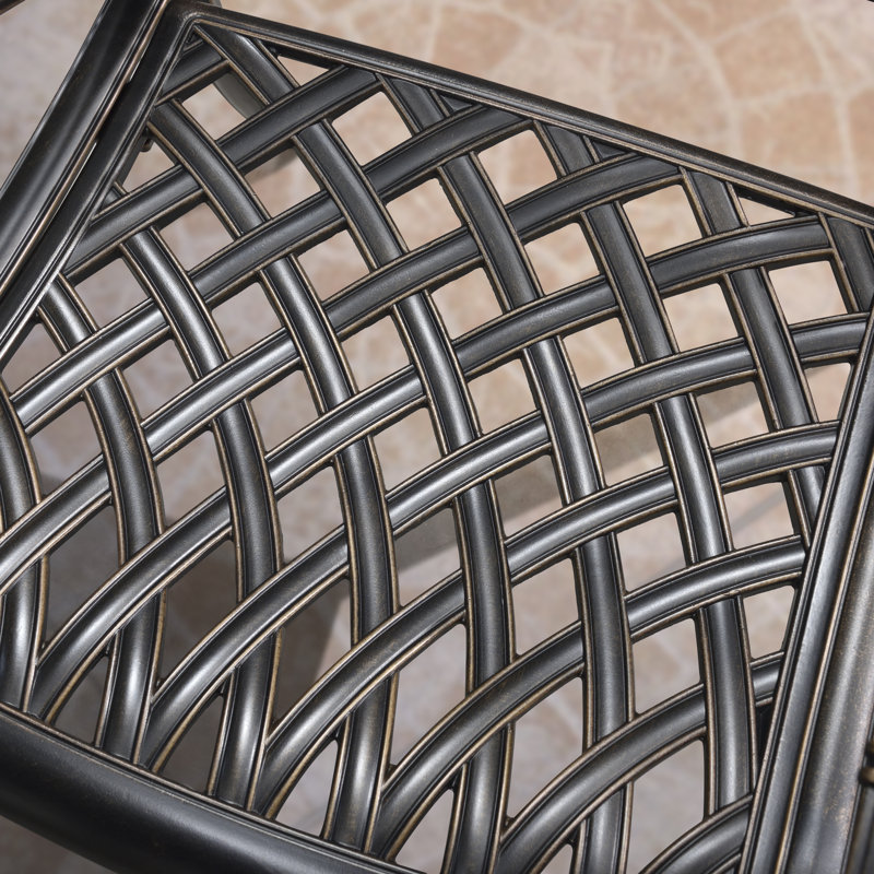 Fauteuil de salle à manger Arelli, Rouge brique