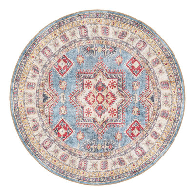Mazzie Performance Chenille Floral Indoor Rug
