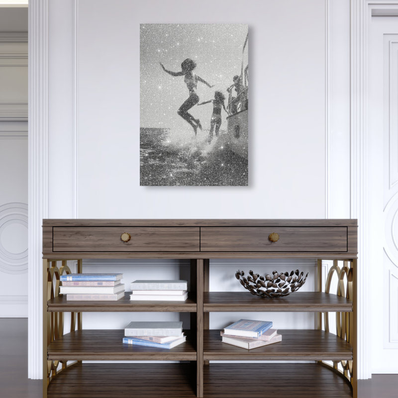 Liquid Gravity Print by Oliver Gal, 54"H x 36"W, Gallery Wrapped