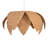 Franny 1 - Light Brown Novelty Pendant