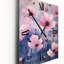 Horloge murale rose et bleu Wilflowers-2147352248