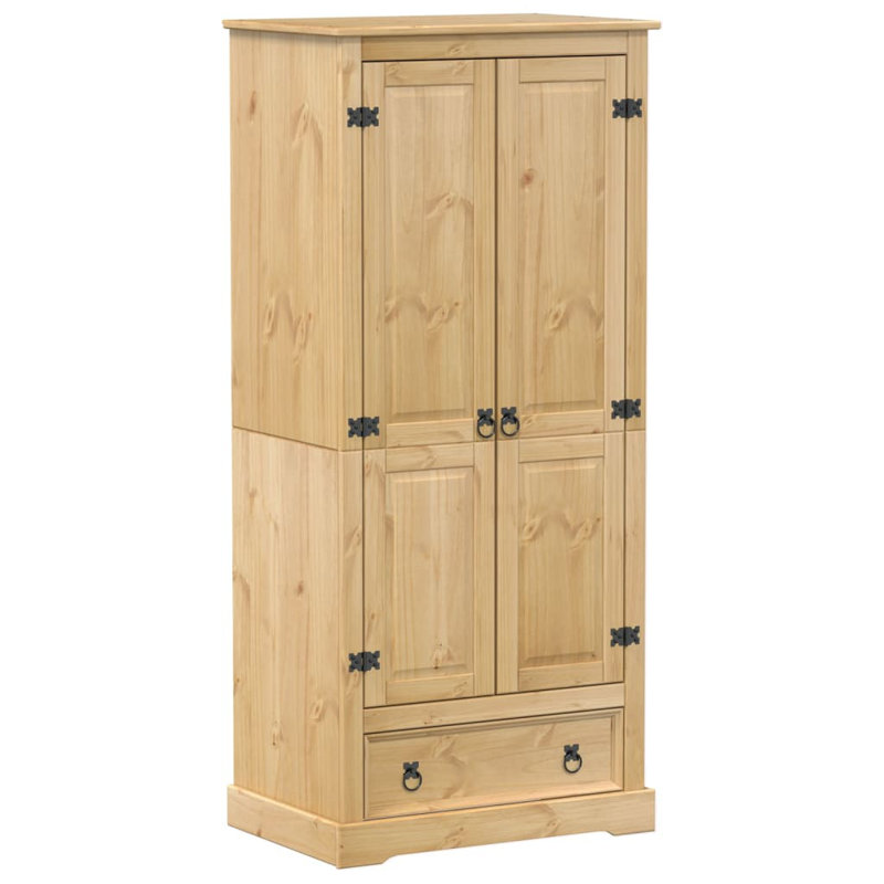 Pine Wood Wardrobe