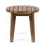 Weather - Table d'appoint 16 po en bois de style rustique au fini durable