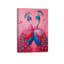 Peacock Wall Art Blue And Pink Peacock Poster Wall Decor Abstract Funny Animal Painting Romantic Theme Picture Modern Artwork Home Decoration Ready To Hang(Artwork-2,16"x24")
