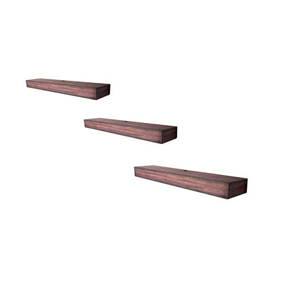 Rayne Poplar Floating Shelves
