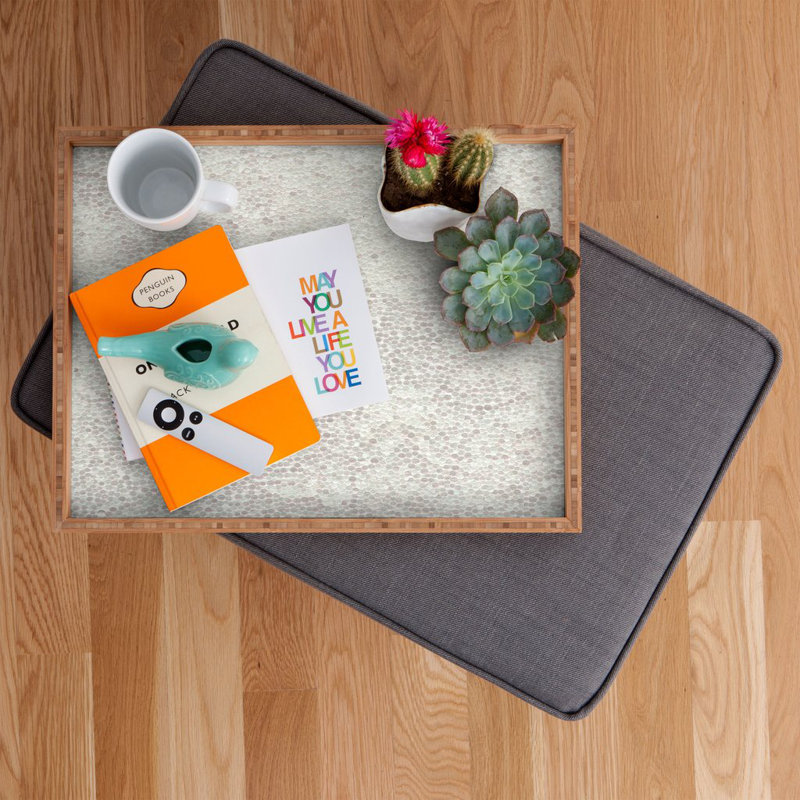 Plateau de table repose-pieds/café boule