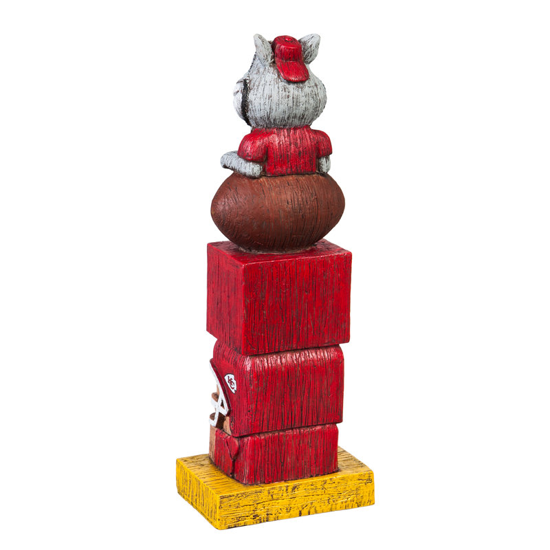 Statue de jardin d'intérieur / extérieur NFL New York Giants, Chiefs de Kansas City, H 12 po x l 4,41 po x P 3,15 po