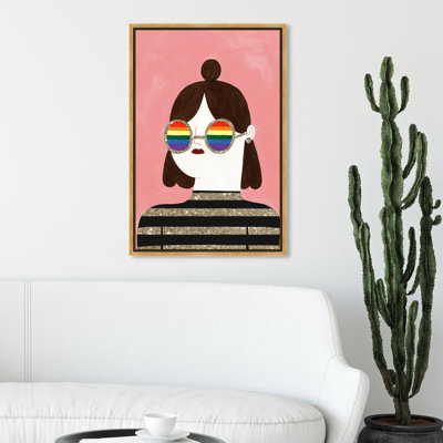 «View in Color Rainbow», reproduction d'impression sur toile