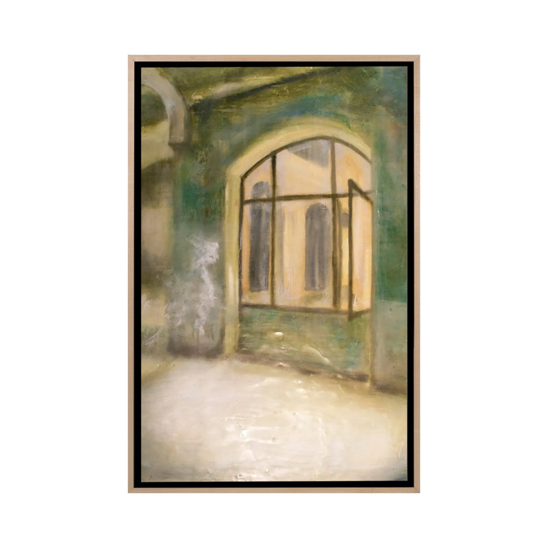 Presence 1 Piece Wall Art on Canvas, 101.6 cm H x 66.04 cm W x 4.445 cm D, Natural Wood