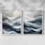 ABSTRACT Series CDLXVI - Reproduction encadrée de qualité supérieure - prête à être accrochée - aucun clou requis - aucun clou requis-1592019724-1592019768