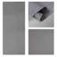 Woven Gray 8-Panel Double Rail White Panel Track Extendable 130"-175"W x 94"H, Panel width 23.5"