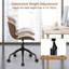 Metro Lane Blasa Linen Office Chair-99048543
