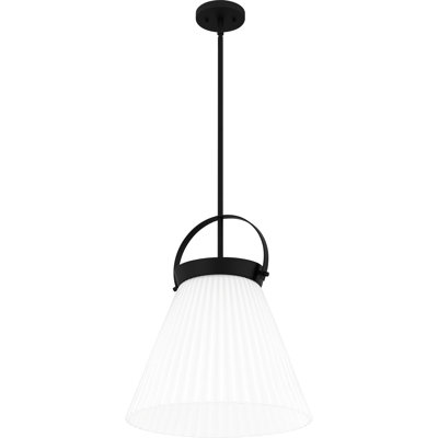 Jana 1-Light Brushed Nickel Pendant Light