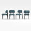  Ensemble de 2 chaises de salle à manger rembourrées Modern-257237427