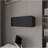 Wenge Floating Cabinet With Sliding Door