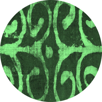 Washable Abstract Indoor Rug