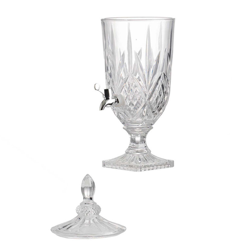 Malaki 105oz. Glass Beverage Dispenser