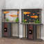 Aquarium de filtration écologique mural