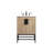 Eugene 24'' Single Bathroom Vanity with Engineered Marble Top-10441489